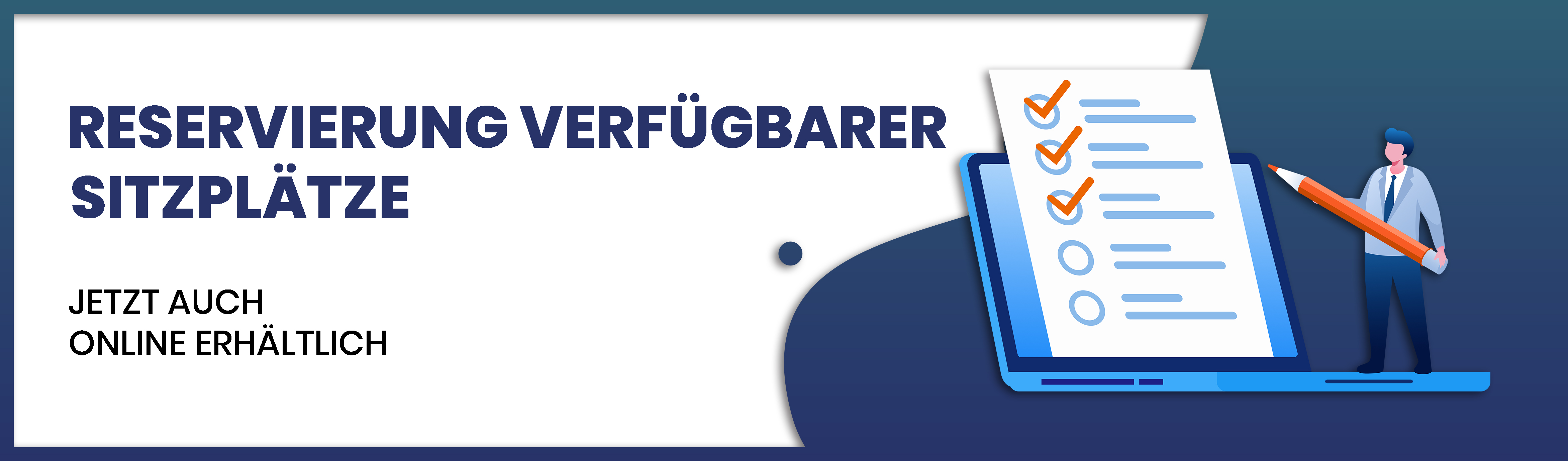 Neue Funktionalität – Reservierung verfügbarer Sitzplätze